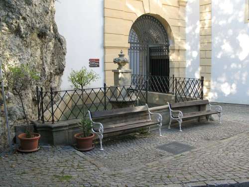 Kašna Mikulov druhé nádvoří